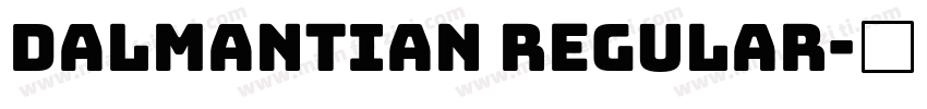 Dalmantian Regular字体转换